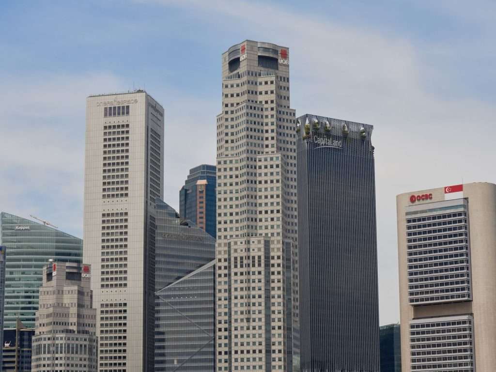 Singapore skyline representing Adzzer, a Singapore technology partner for web, software and IT